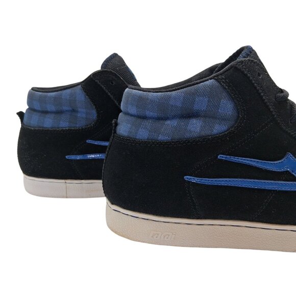 Lakai Howard Hi WWCD Shoes Mens Size 13 Black Suede Skate What Would Carroll Do - Picture 11 of 13